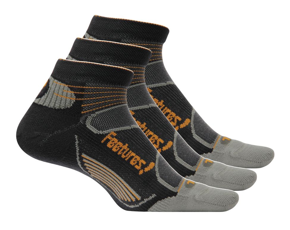 Feetures Elite Light Cushion Low Cut 3pk Socks