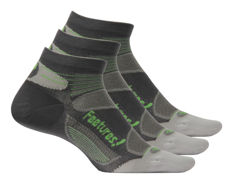 Feetures Elite Ultra Light Low Cut 3pk Socks