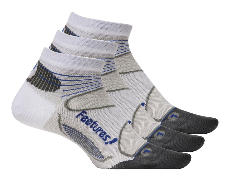 Feetures Elite Ultra Light Low Cut 3pk Socks
