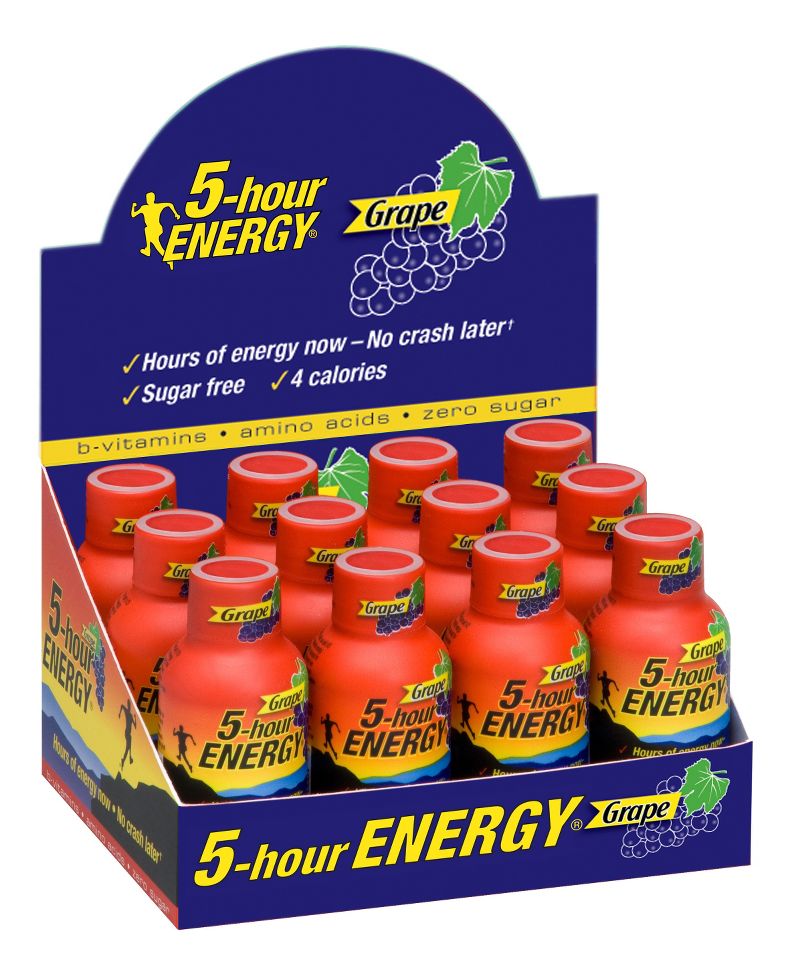 5-hour ENERGY 12 pack Nutrition