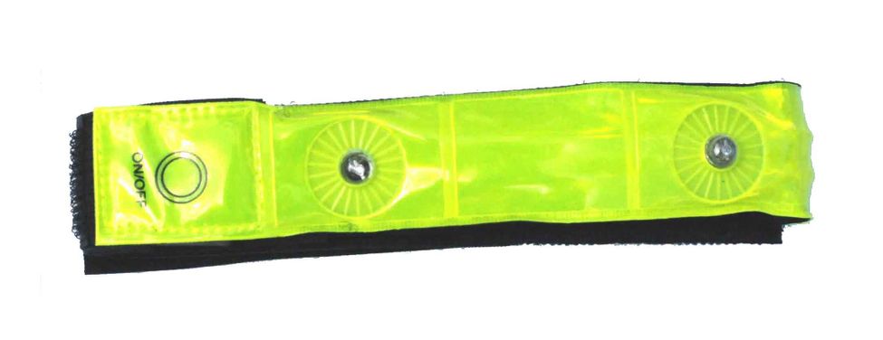 Duravision Pro Reflective Armband with 4 LED Lights Safety