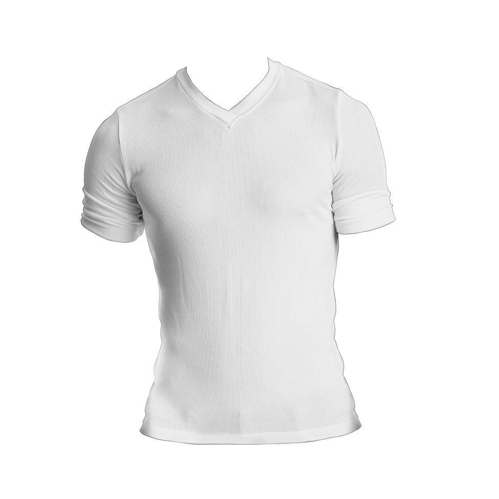 Mens 4-RTH Hybrid V-Neck Tee Short Sleeve Technical Tops