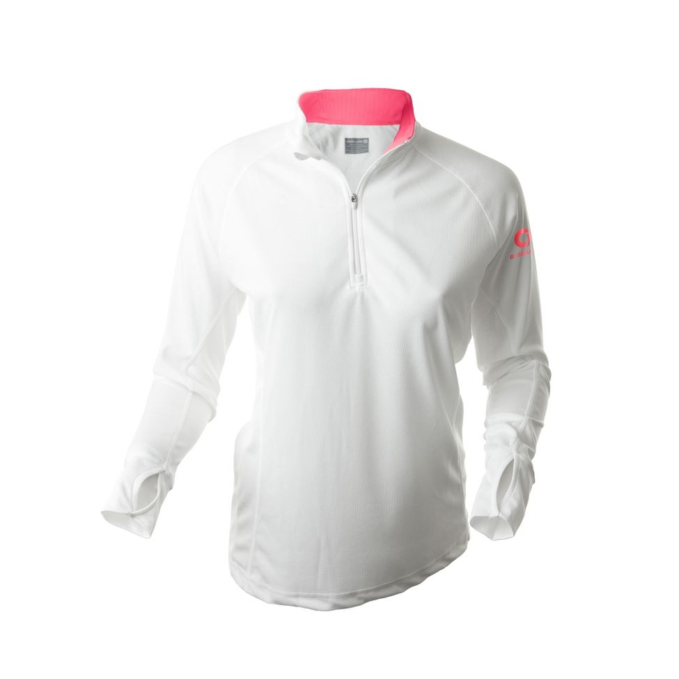 Womens Greenlayer Evolution Half-Zip Long Sleeve Tee Technical Tops