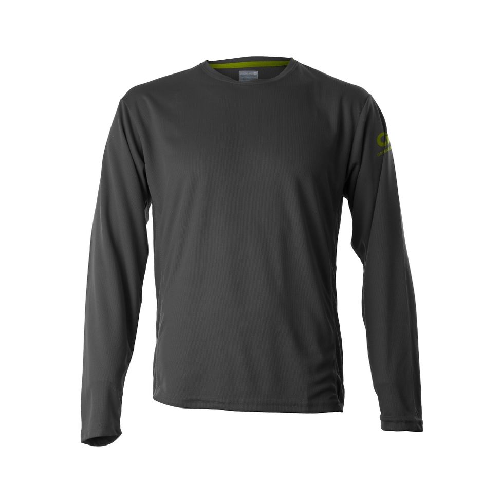 Mens Greenlayer Evolution Long Sleeve Tee No Zip Technical Tops