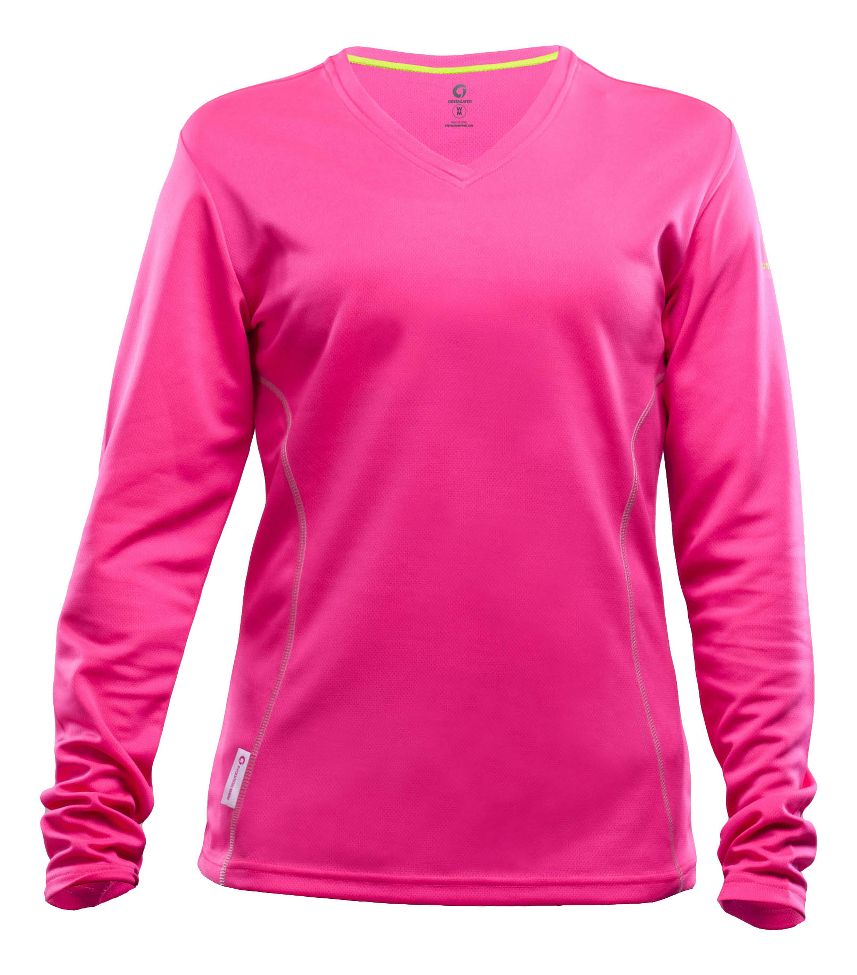Womens Greenlayer Evolution Long Sleeve Tee No Zip Technical Tops