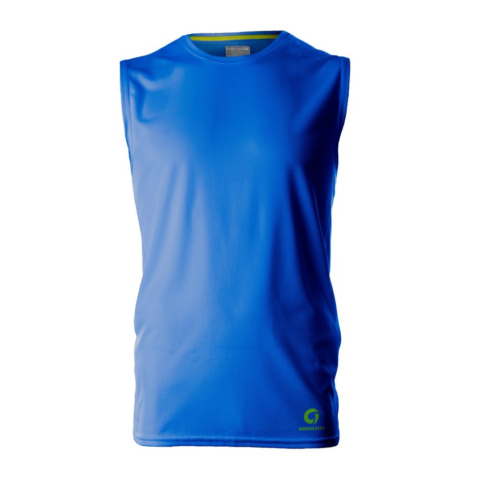 Mens Greenlayer Evolution Sleeveless Tee Technical Tops