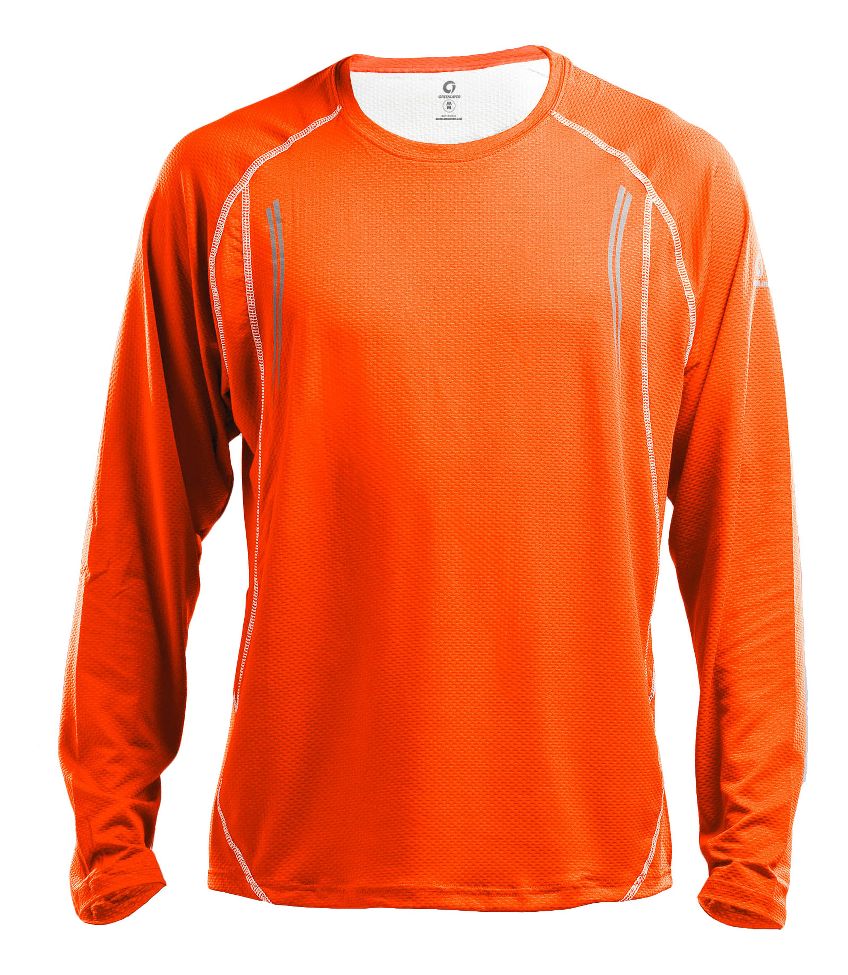 Mens Greenlayer Twilight Long Sleeve Tee No Zip Technical Tops