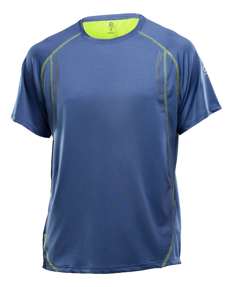 Mens Greenlayer Twilight Short Sleeve Tee Technical Tops
