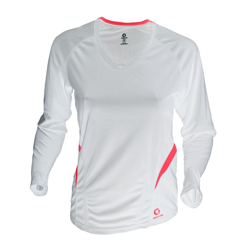 Womens Greenlayer Elite Long Sleeve Tee No Zip Technical Tops