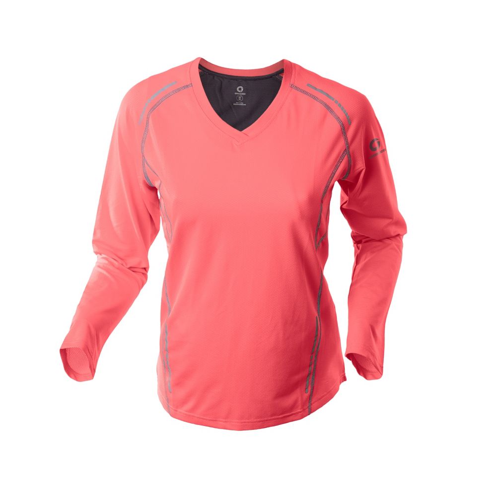 Womens Greenlayer Twilight Long Sleeve Tee No Zip Technical Tops