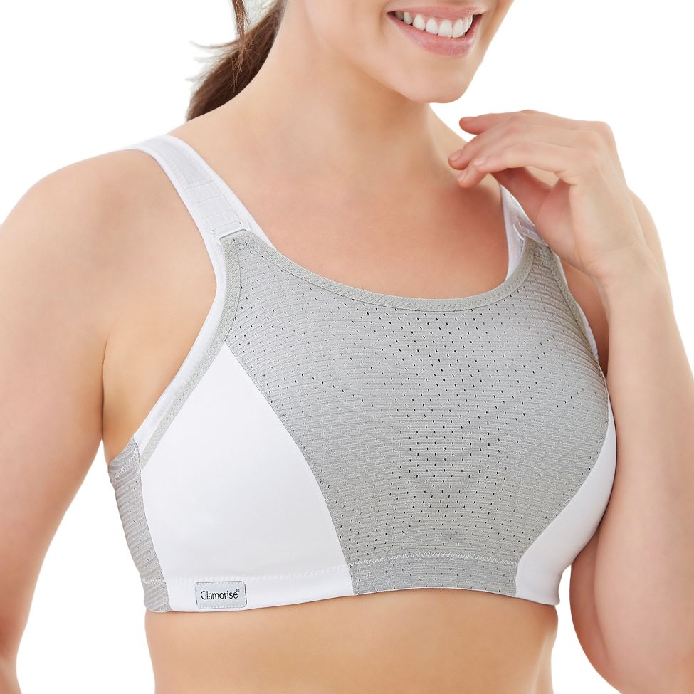 Womens Glamorise Double Layer Custom Control Sport Bra Sports Bra Bras