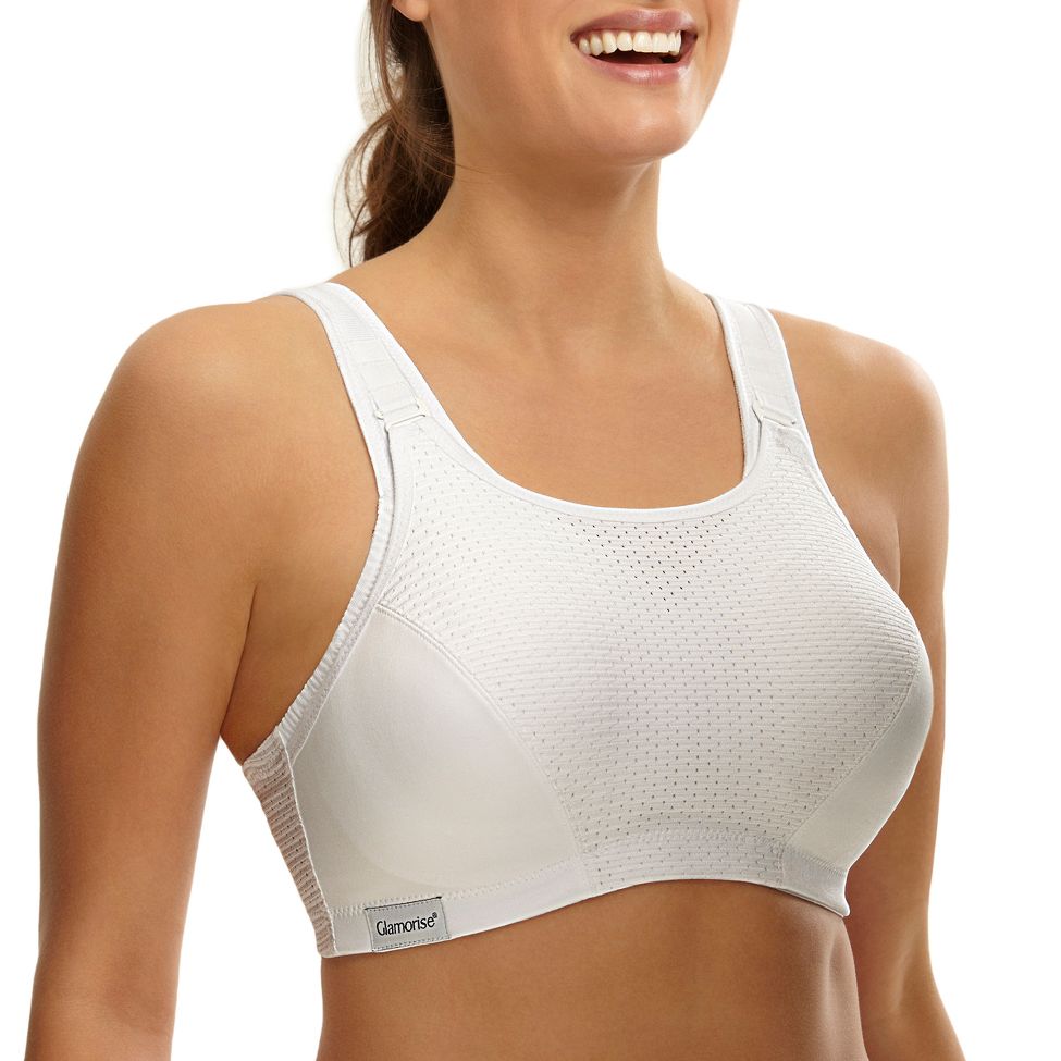 Womens Glamorise Double Layer Custom Control Sport Bra Sports Bra Bras