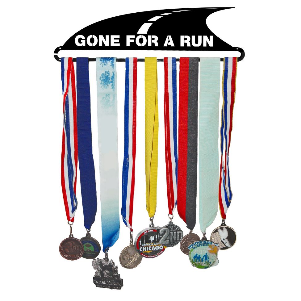 Gone For a Run Gone For A Run MedalART - Race Medal Hanger Holders