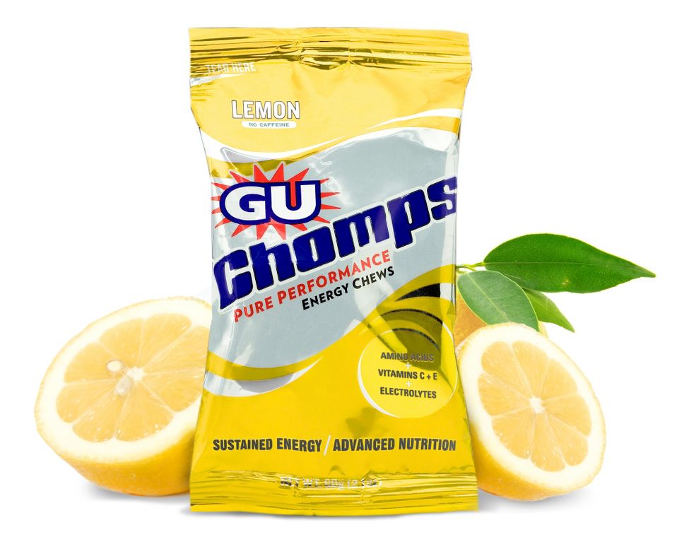 GU Chomps 16 pk Nutrition