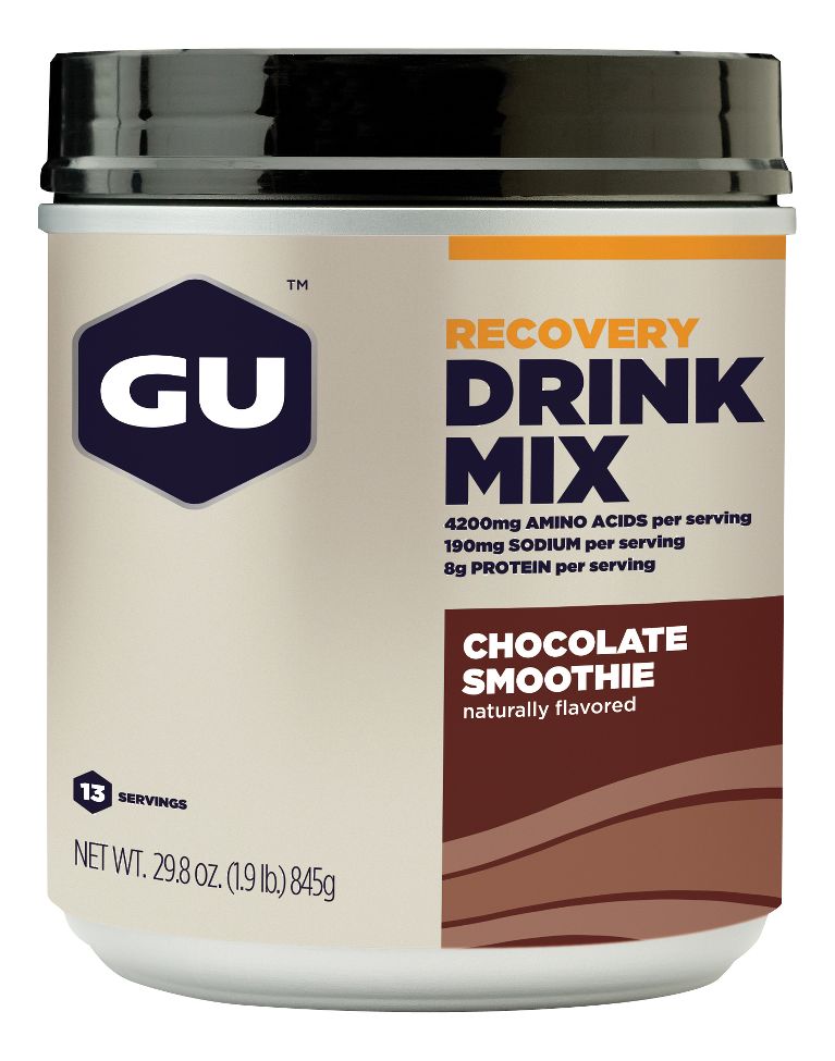 GU Brew Recovery Drink 14 svgs Canister Nutrition
