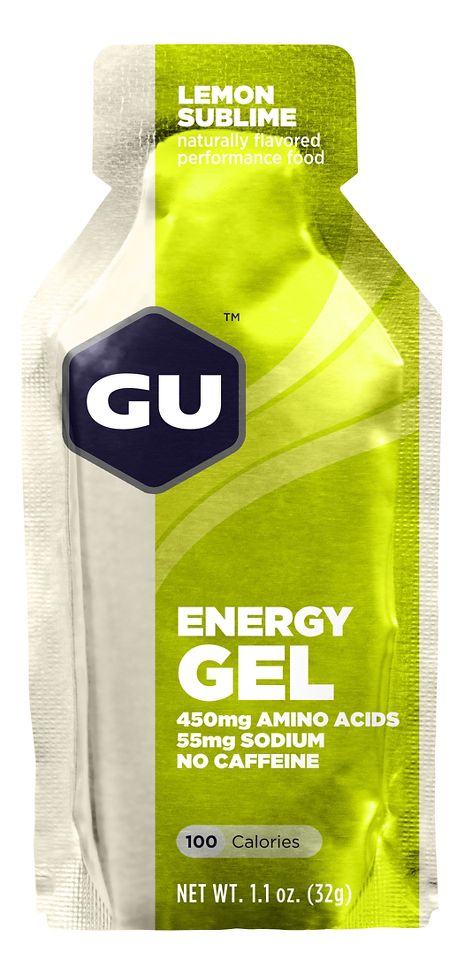 GU Energy Gel 8 pack Nutrition
