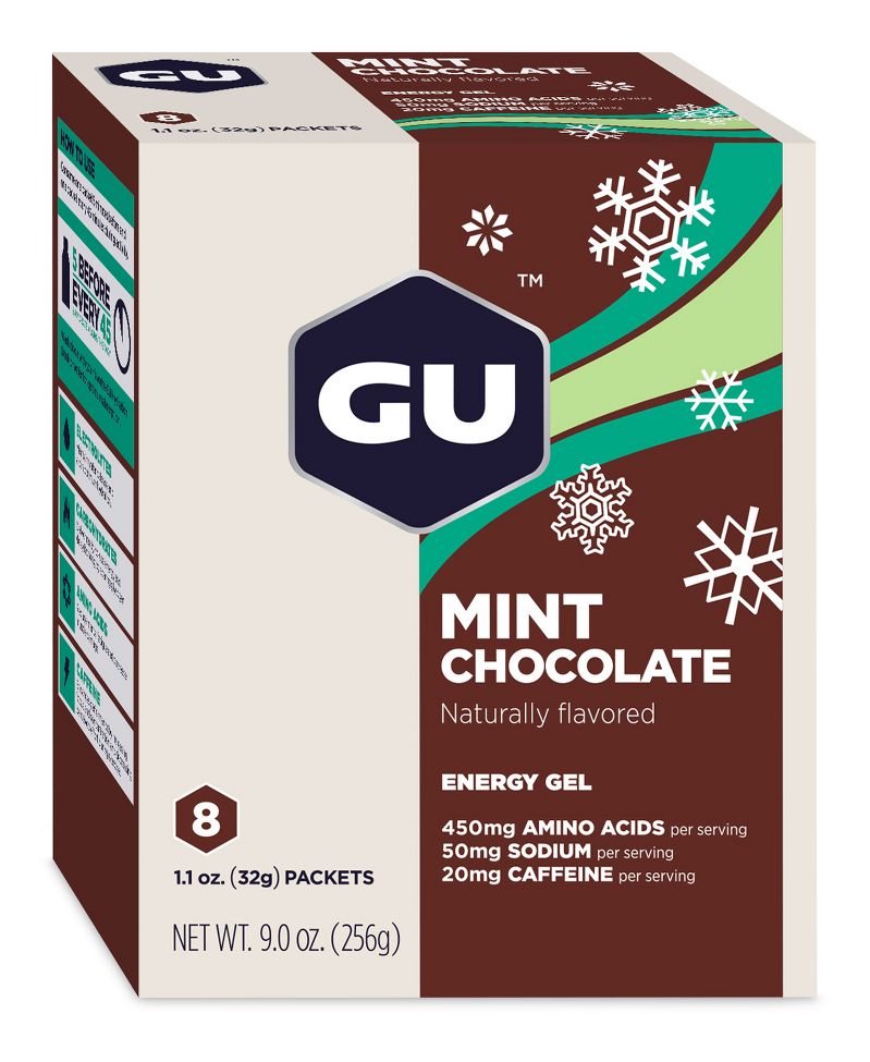 GU Energy Gel 8 pack Nutrition
