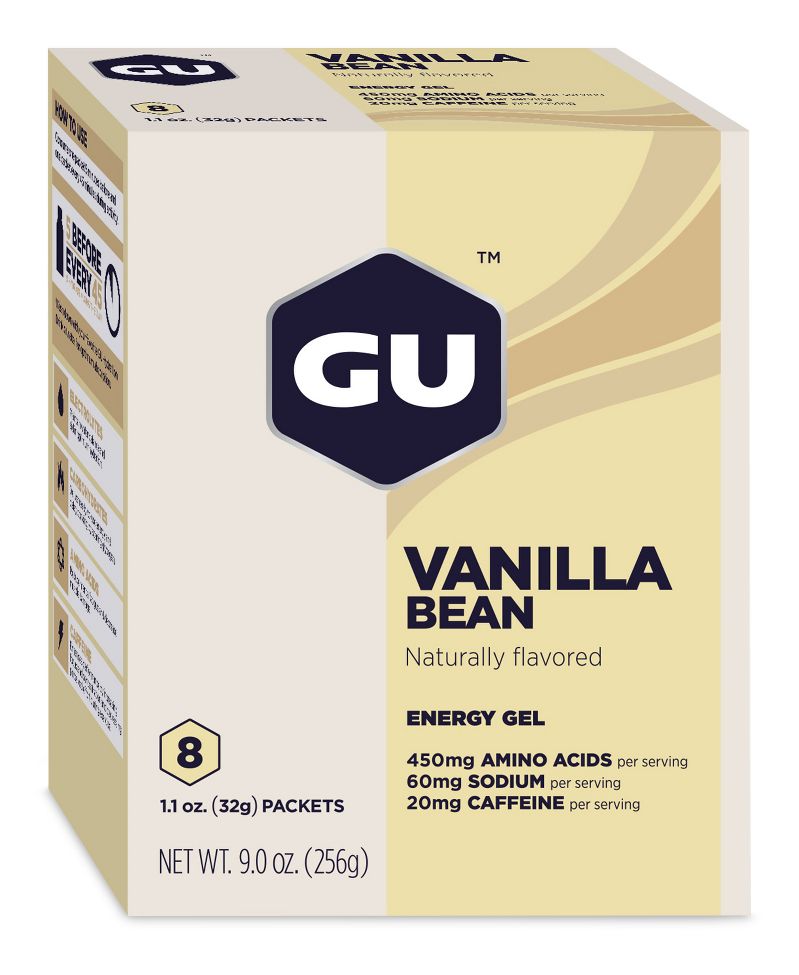GU Energy Gel 8 pack Nutrition