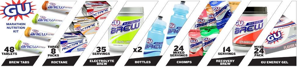 GU Marathon Sampler Nutrition