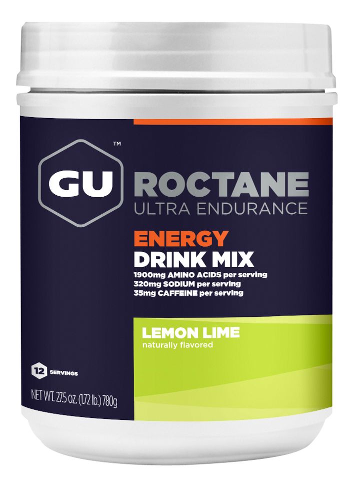 GU Roctane 12 serving Canister Nutrition