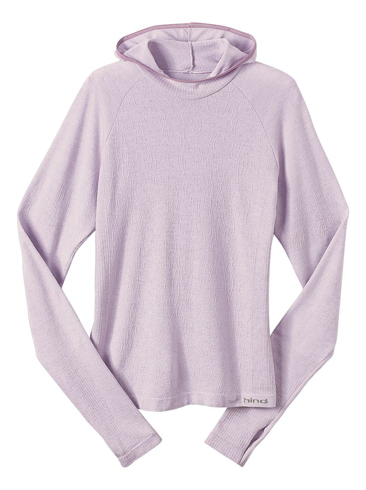 Womens HIND Speedwool Long Sleeve No Zip Hoody Top