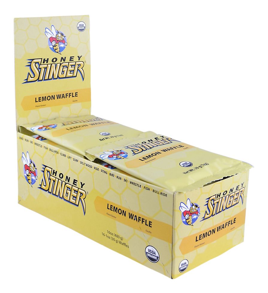 Honey Stinger Organic Waffle 16 pk Nutrition