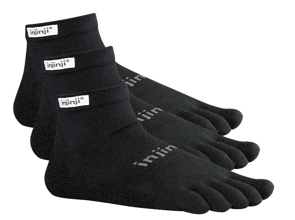 Injinji Footwear RUN Lightweight Mini Crew 3 pk Socks