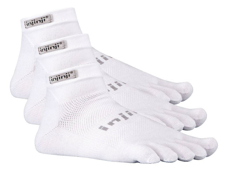 Injinji Footwear RUN Lightweight Mini Crew 3 pk Socks