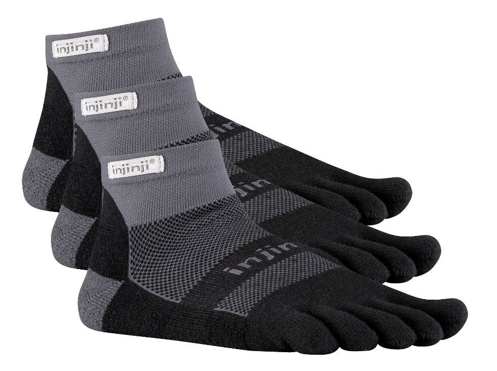 Injinji Footwear RUN Original Weight Mini Crew 3 pk Socks
