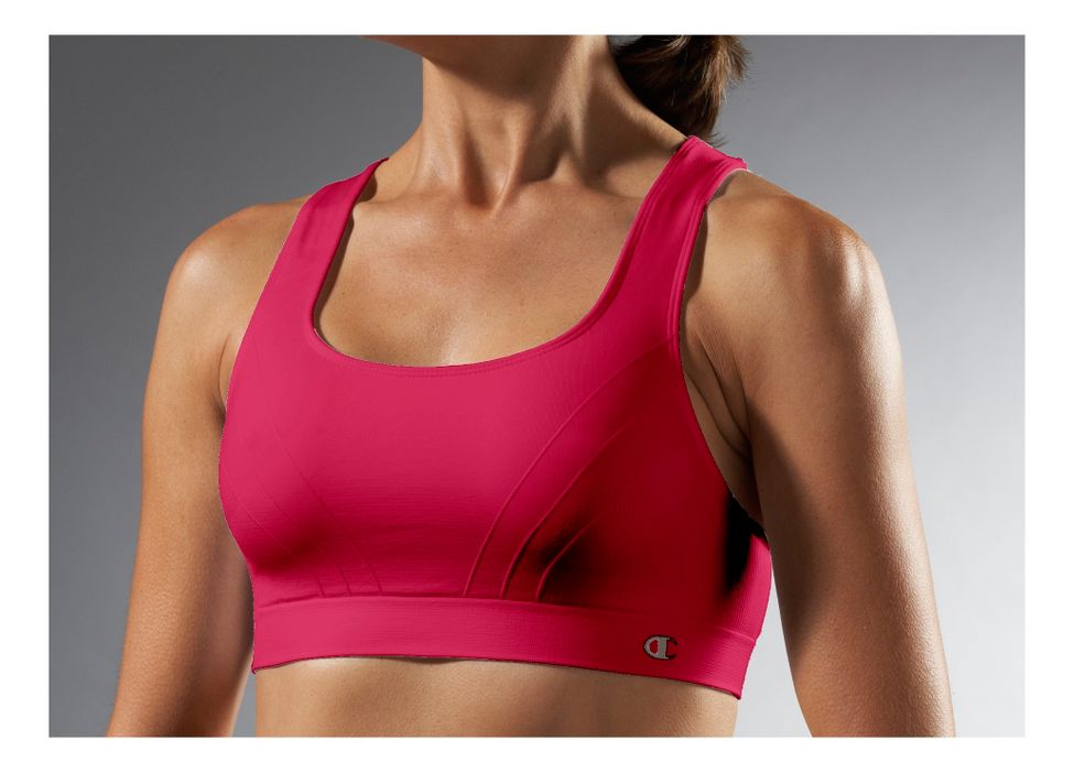 Womens Champion Shiny Seamless Sports Bra