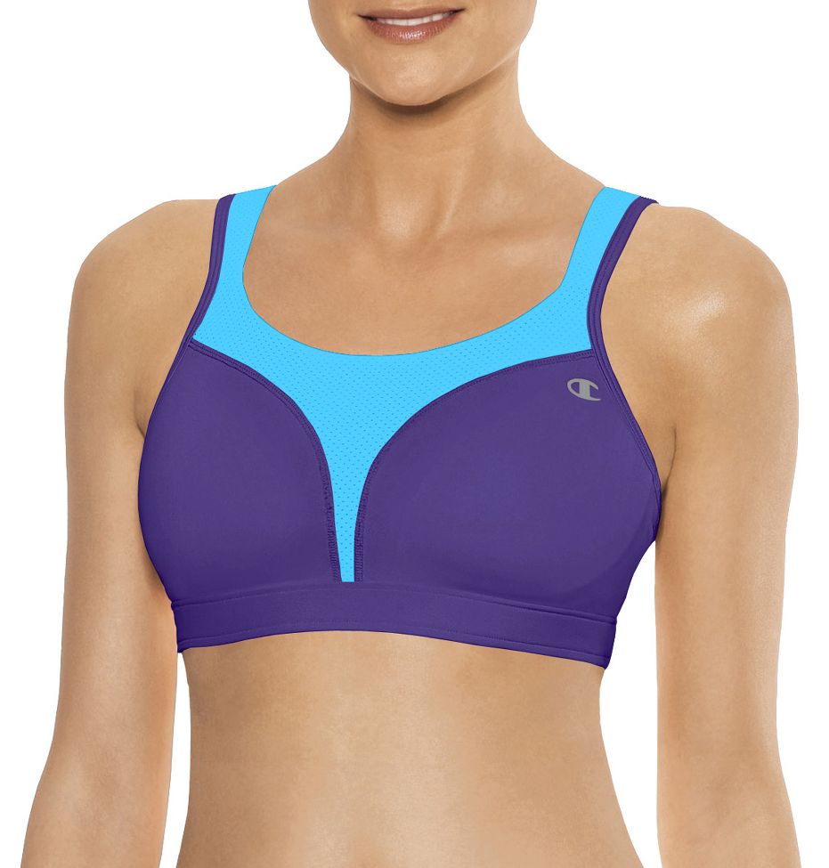 Womens Champion Spot Comfort Full Support Sports Bra