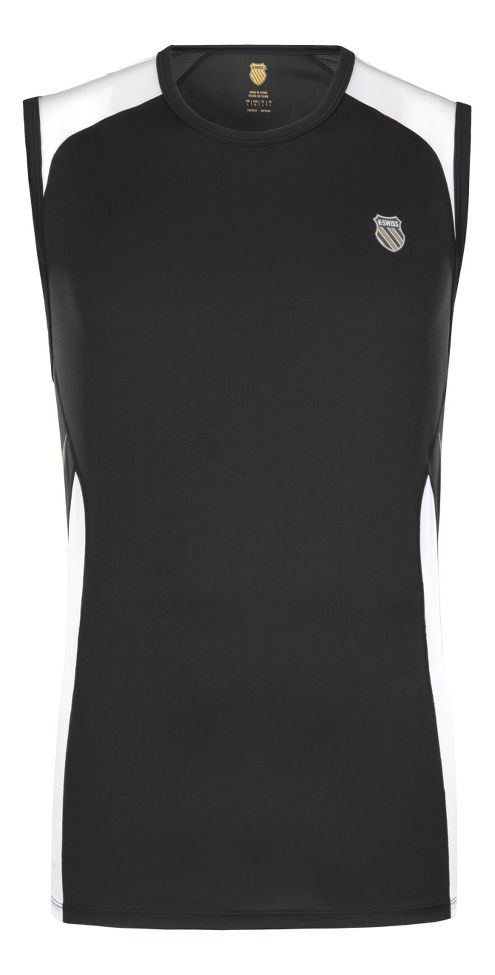 Mens K-Swiss Graphic Sleeveless Technical Tops