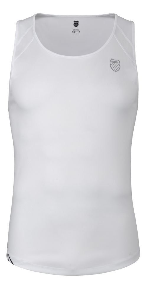 Mens K-Swiss Accomplish Singlet Technical Tops