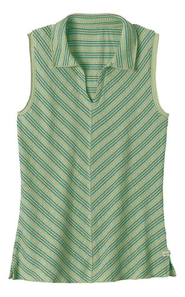 Womens Lole Honey Sleeveless Polo Top