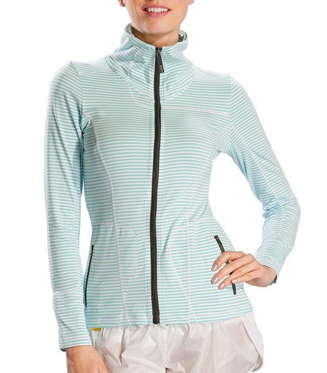 Womens Lole Essential Warm-Up Unhooded Jackets