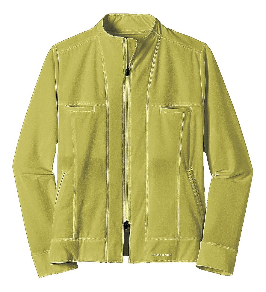 Womens Moving Comfort Summit Warm-Up Unhooded Jacket