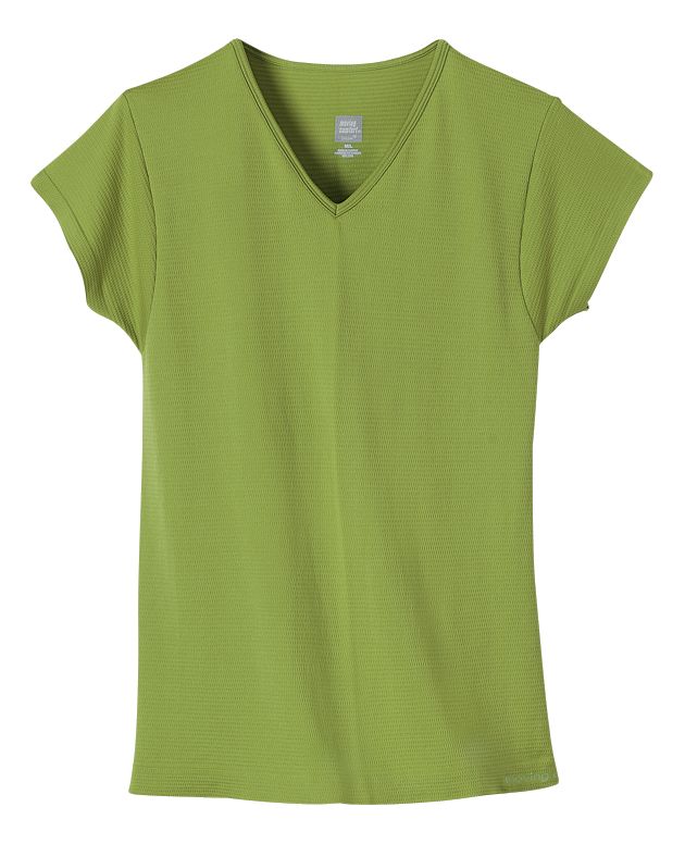 Womens Moving Comfort Echo Seamless Cap Sleeve Top