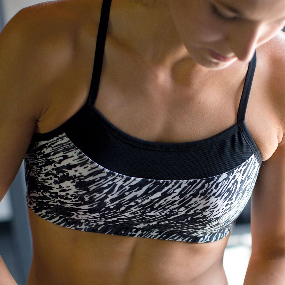 Womens Moving Comfort Alexis Printed Sports Bra