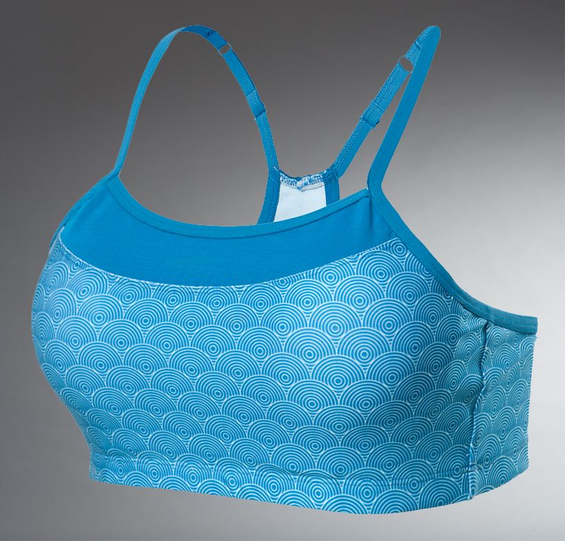 Womens Moving Comfort Alexis Printed Sports Bra