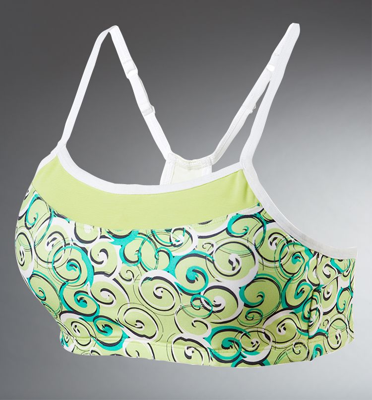 Womens Moving Comfort Alexis Printed Sports Bra