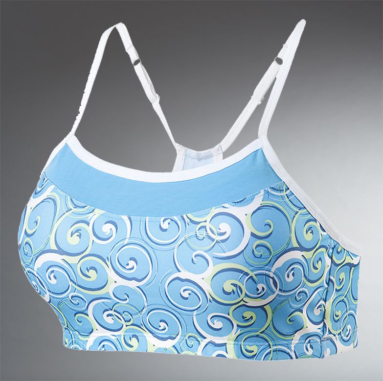 Womens Moving Comfort Alexis Printed Sports Bra