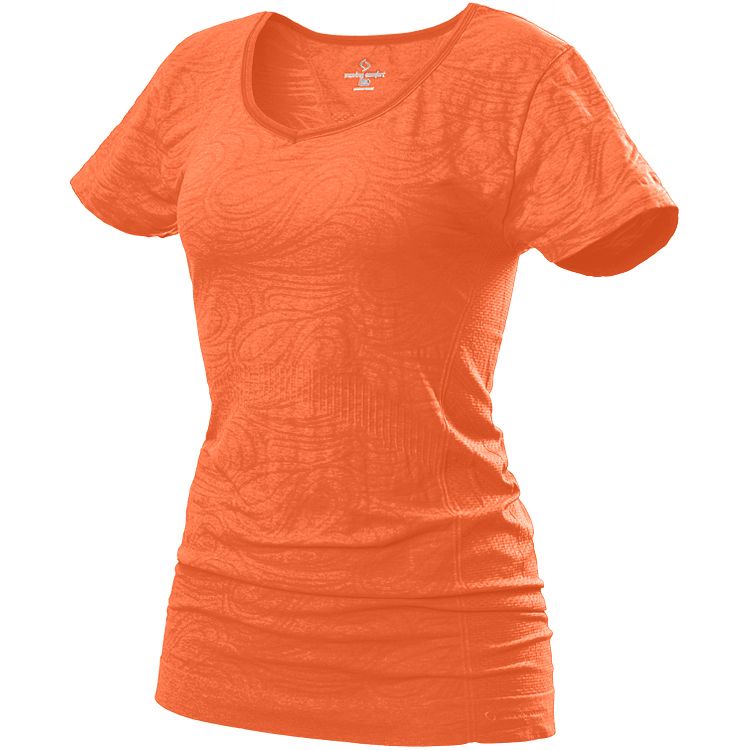 Womens Moving Comfort Form Tee Short Sleeve Technical Tops