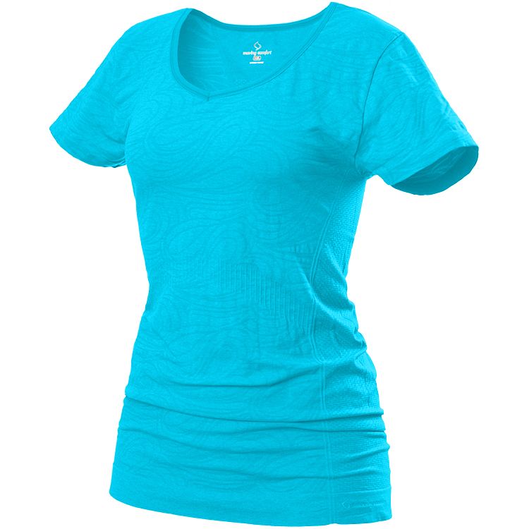 Womens Moving Comfort Form Tee Short Sleeve Technical Tops