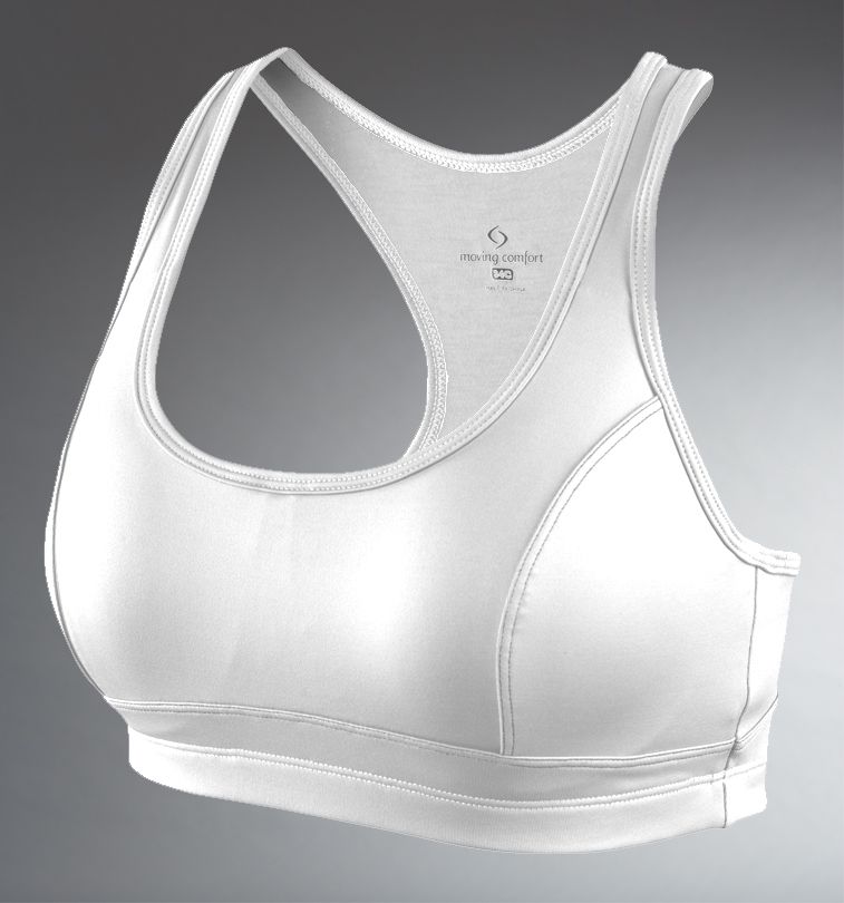 Womens Moving Comfort Cameo Racer Back Sports Bra