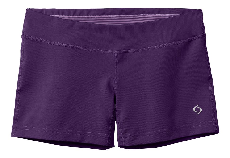Womens Moving Comfort 4" Compression Fitted Shorts