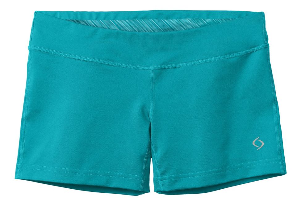 Womens Moving Comfort 4" Compression Fitted Shorts