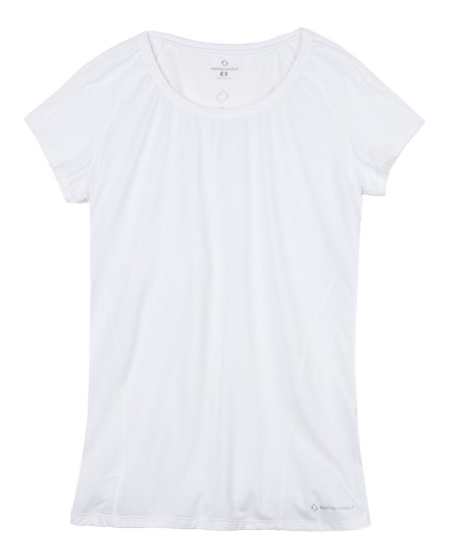 Womens Moving Comfort Frontrunner Tee Short Sleeve Technical Tops