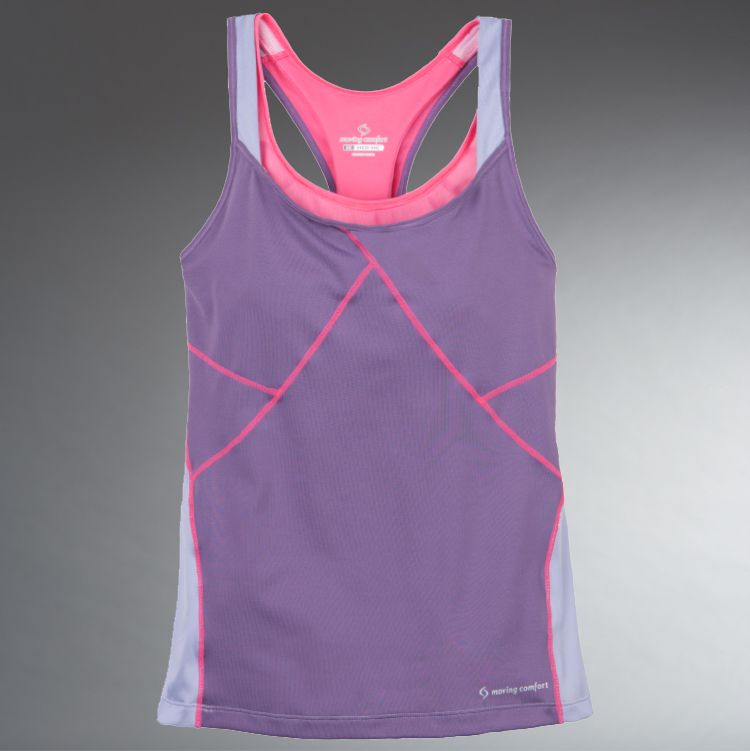Womens Moving Comfort Distance Tank C/D Sport Top Bras