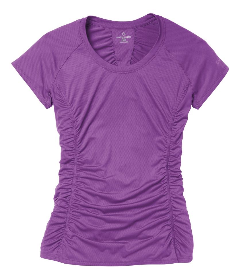 Womens Moving Comfort Sprint Tee Short Sleeve Technical Tops
