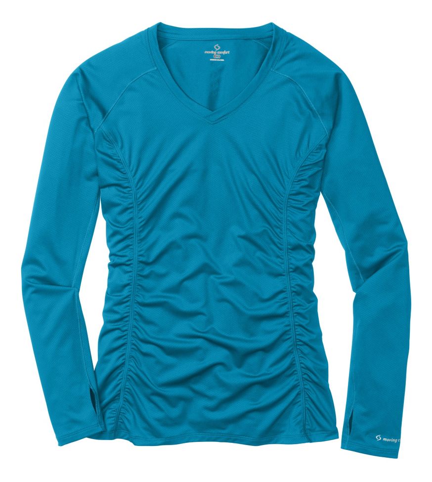 Womens Moving Comfort Sprint Long Sleeve Long Sleeve No Zip Technical Tops